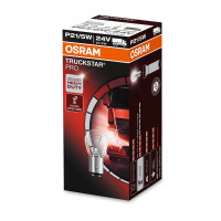 20 Bulbs P21 5W 24V OSRAM TRUCKSTAR PRO suitable for...