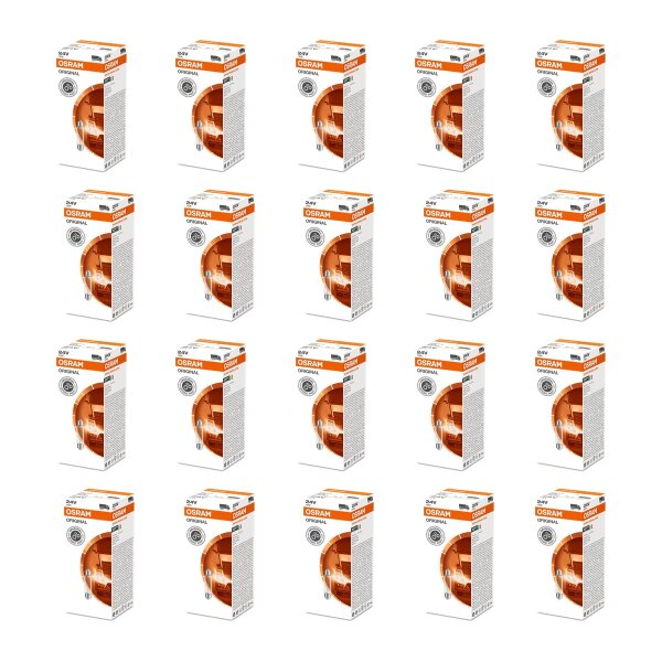 20 Bulbs 24V Light Expertise OSRAM ORIGINAL FESTOON suitable for various cars