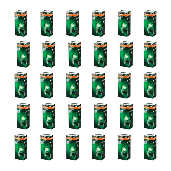 30 Kennzeichenleuchten C5W 12V 5W SV8.5-8 OSRAM ULTRA LIFE passend für PKW