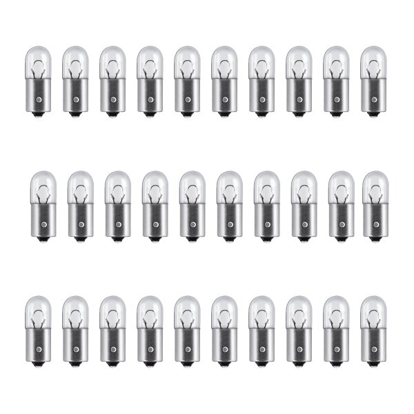 30 Bulbs T4W 12V with metal base OSRAM ORIGINAL LINE suitable for cars