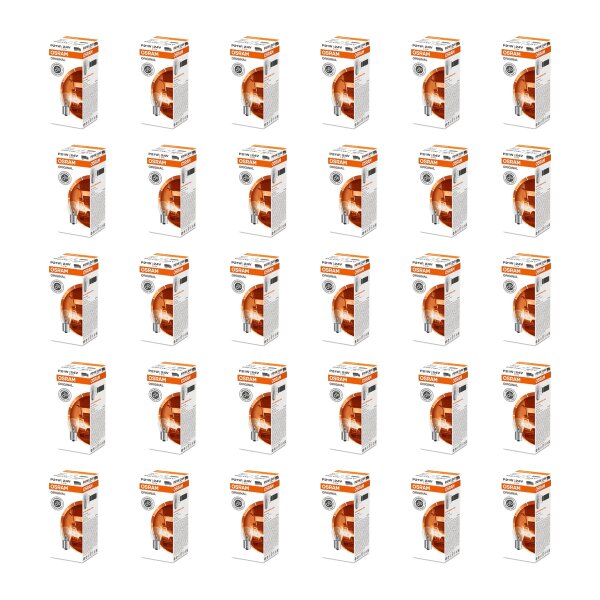 30 Glühlampen P21W 24V OSRAM ORIGINAL LINE passend für diverse PKW