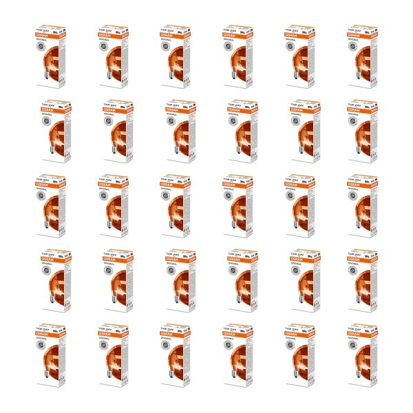 30 Bulbs T4W 24V Light Expertise OSRAM ORIGINAL LINE suitable for various cars