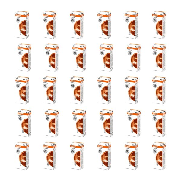 30 Glühlampen 24V 7,5lm OSRAM ORIGINAL LINE passend für diverse PKW