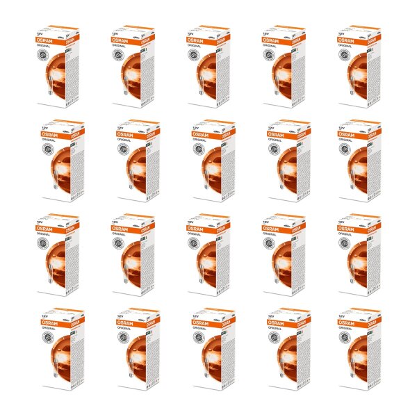 20 Glühlampen 45lm Licht-Experte OSRAM ORIGINAL FESTOON passend für diverse PKW