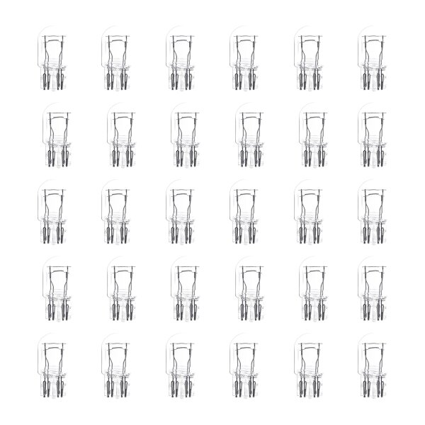 30 Bulbs W21 5W 12V OSRAM ORIGINAL LINE suitable for various cars
