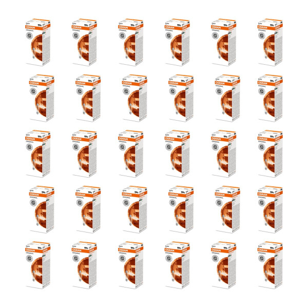 30 Glühlampen Innenraum 24V 3W SV8.5-8 OSRAM ORIGINAL passend für PKW