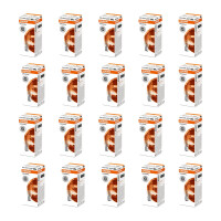 20 Glühlampen P21W 5W 24V mit Metallsockel...