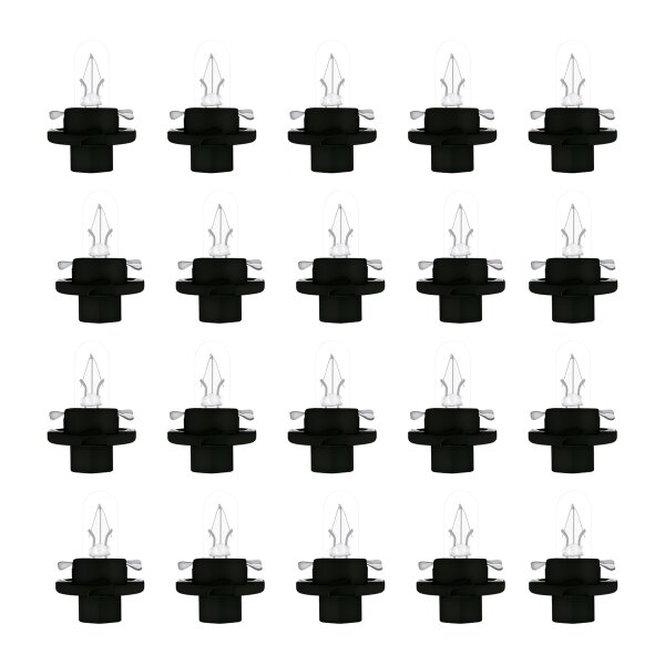 20 Glühlampen 12V 7,5lm OSRAM ORIGINAL LINE passend für diverse PKW