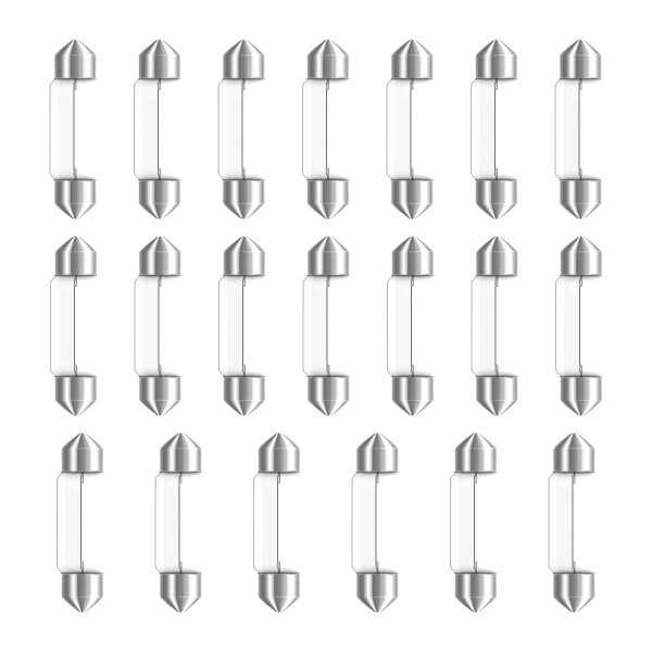 20 Bulbs C5W 24V Light Expertise OSRAM ORIGINAL LINE...
