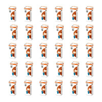 30 Bulbs 12V 6.4lm OSRAM ORIGINAL PLASTIC suitable for various cars