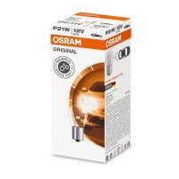 30 Bulbs P21W 12V with metal base OSRAM ORIGINAL LINE for various vehicles