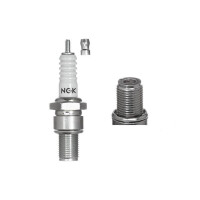 4 Spark Plugs with flat seal seat NGK aftermarket...