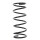 Suspension Spring Set front coil spring Ø 140 mm KYB for e.g. NISSAN SUNNY