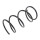 Suspension Spring Set front coil spring Ø 172 mm KYB for e.g. SUBARU LEGACY