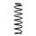 Suspension Spring Set Rear Axle Coil Spring KYB for HONDA CIVIC