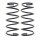 Suspension Spring Set front coil spring Ø 163 mm KYB for e.g. OPEL OMEGA