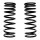Suspension Spring Set rear coil spring Ø 152 mm KYB for LAND ROVER DISCOVERY