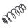 Suspension Spring set front axle coil spring Ø 133 mm KYB for e.g. VW PASSAT