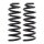 Suspension Spring set rear axle coil spring KYB IAM-Expertise for AUDI Q7