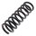 Suspension Spring set rear axle coil spring Ø 101 mm KYB for e.g. MB C-KLASSE