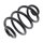 Suspension Spring set rear axle coil spring Ø 147 mm KYB for e.g. VW BORA