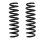 Suspension Spring set rear axle Ø 99 mm KYB for BMW 1 Series and others