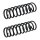 Suspension Spring set front axle coil spring KYB for JAGUAR S-TYPE
