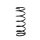 Suspension Spring set front axle coil spring KYB for e.g. FORD CAPRI