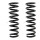 Suspension Spring set front axle coil spring KYB IAM-Expertise for MG ZS
