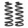 Suspension Spring set front axle coil spring KYB for e.g. MITSUBISHI PAJERO