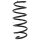 Suspension Spring set front axle coil spring KYB for e.g. OPEL MOKKA