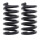 Suspension Spring set front axle Ø 143 mm KYB for e.g. FORD TRANSIT