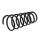 Suspension Spring set front axle coil spring KYB IAM-Expertise for SUZUKI