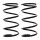 Suspension Spring set front axle coil spring KYB IAM-Expertise for SUBARU XV