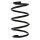 Suspension Spring set front axle coil spring KYB suitable for e.g. VW GOLF