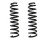 Suspension Spring set front axle coil spring KYB suitable for VW TOUAREG