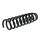 Suspension Spring set front axle coil spring KYB suitable for VW TOUAREG