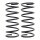 Suspension Spring set front axle Ø 143 mm KYB for e.g. SKODA FAVORIT