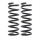 Suspension Spring set front axle Ø 130 mm KYB for e.g. VW TRANSPORTER