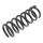 Suspension Spring set front axle Ø 130 mm KYB for e.g. VW TRANSPORTER