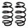Suspension Spring set front axle coil spring KYB for e.g. FORD TRANSIT