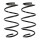 Suspension Spring set front axle KYB for MERCEDES-BENZ A-KLASSE and others