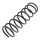 Fahrwerksfedern-Set Vorderachse Schraubenfeder Ø 106 mm KYB für u.a. FORD ORION