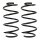 Suspension Spring set front axle coil spring Ø 157 mm KYB for e.g. FORD C-MAX
