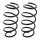 Suspension Spring set front axle Ø 133 mm KYB for e.g. FORD TOURNEO