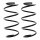 Suspension Spring set front axle coil spring Ø 160 mm KYB for MB GLA CLASS