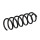 Suspension Spring set front axle coil spring Ø 113 mm KYB for e.g. MB C-KLASSE