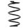 Suspension Spring set front axle coil spring Ø 162 mm KYB for e.g. MB CITAN