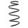 Suspension Spring set front axle coil spring Ø 149 mm KYB for e.g. OPEL CORSA