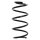 Suspension Spring set front axle coil spring Ø 143 mm KYB for e.g. OPEL CORSA